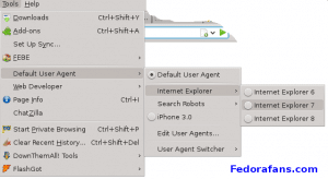 User Agent Switcher-fedorafans.com User Agent Switcher