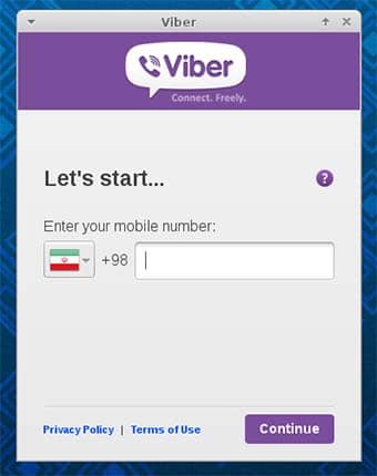 enter-phone-number-Viber- fedorafans.com