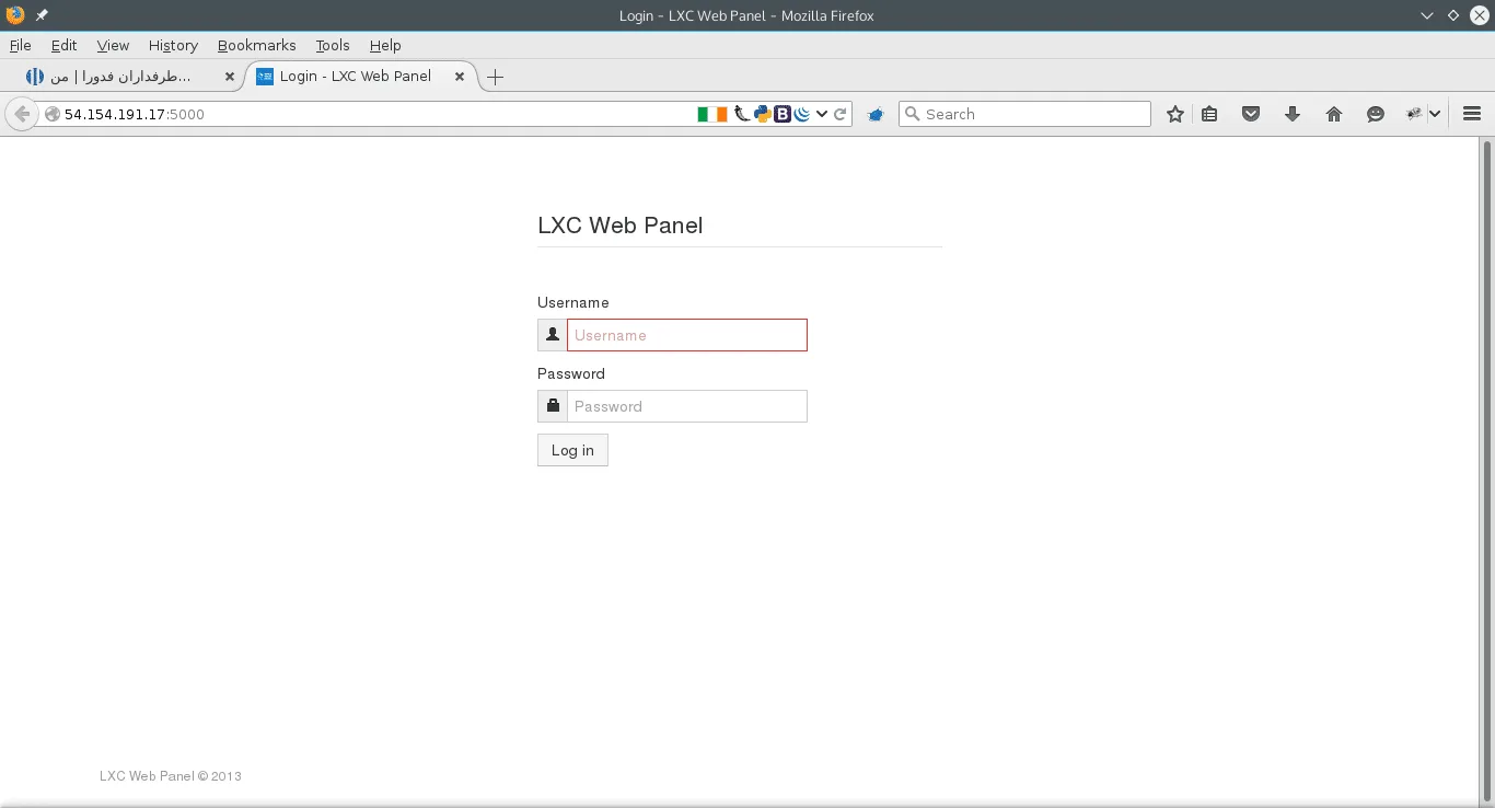 lxc-web-panel