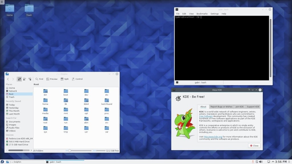 Fedora 23 KDE