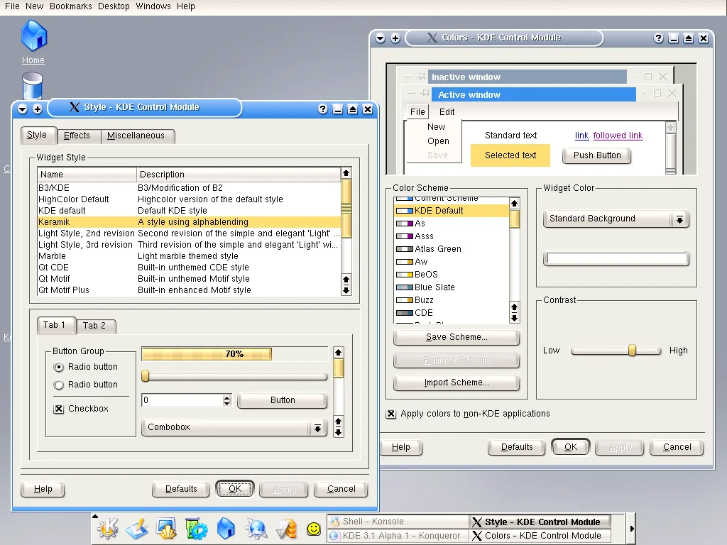 KDE-3.1-fedorafans.com