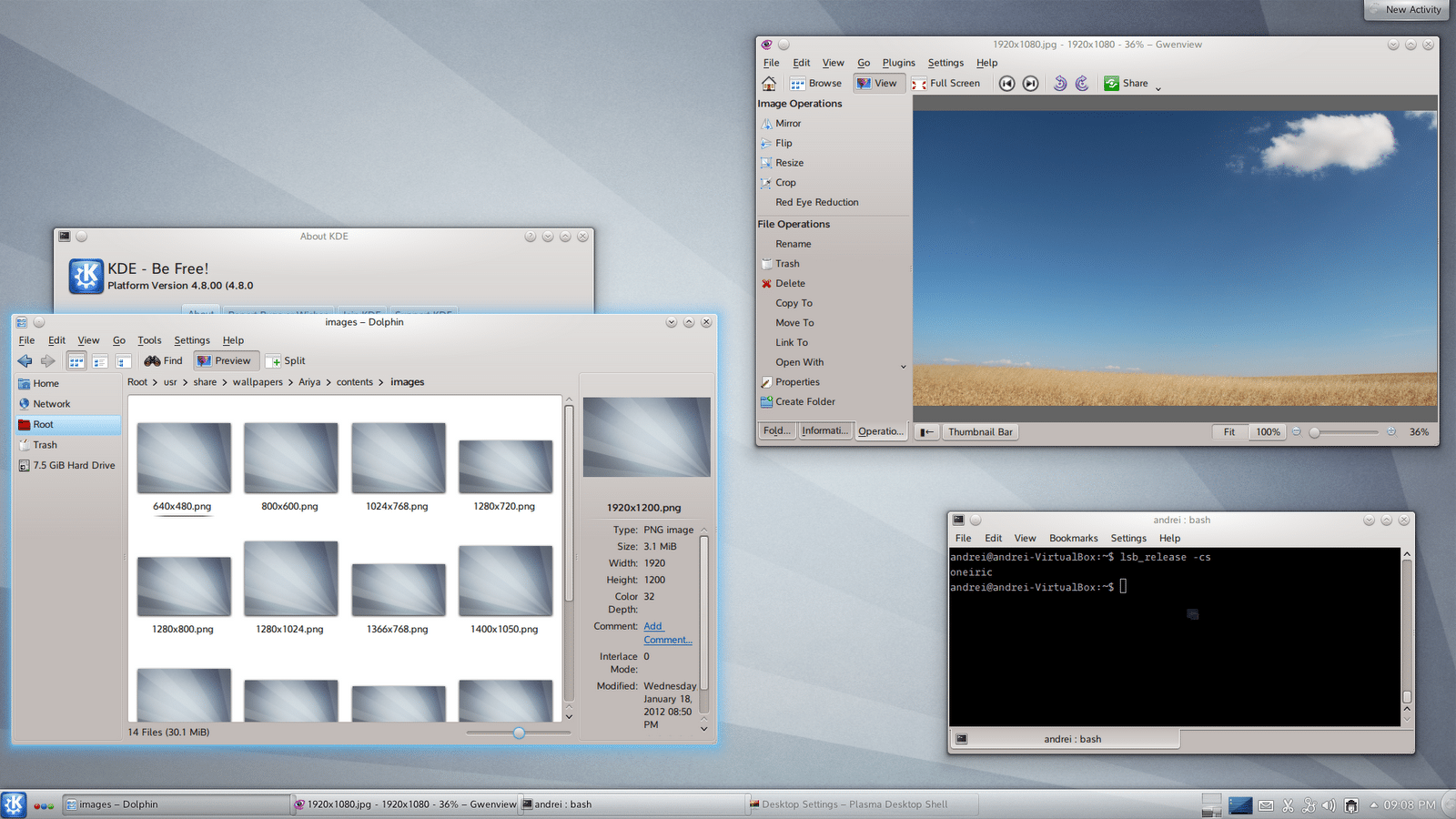 KDE-4.8-fedorafans.com